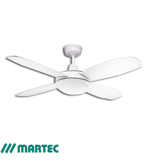 Martec Lifestyle Mini 42" Ceiling Fan With 24W CCT LED - White